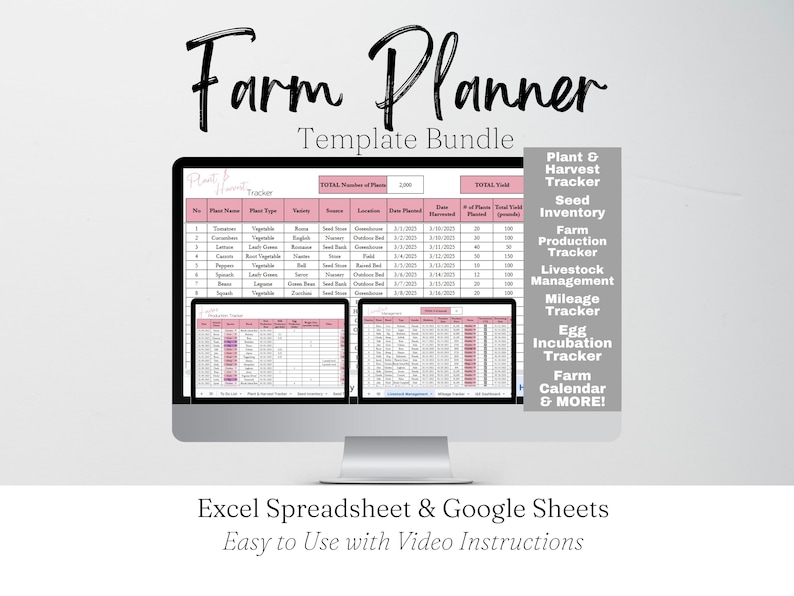 Farm Planner, Plant Planner, Animal Planner, Egg Tracker, Livestock Records, Farm Management, Seed Inventory, Farm Journal, Farm Records image 1