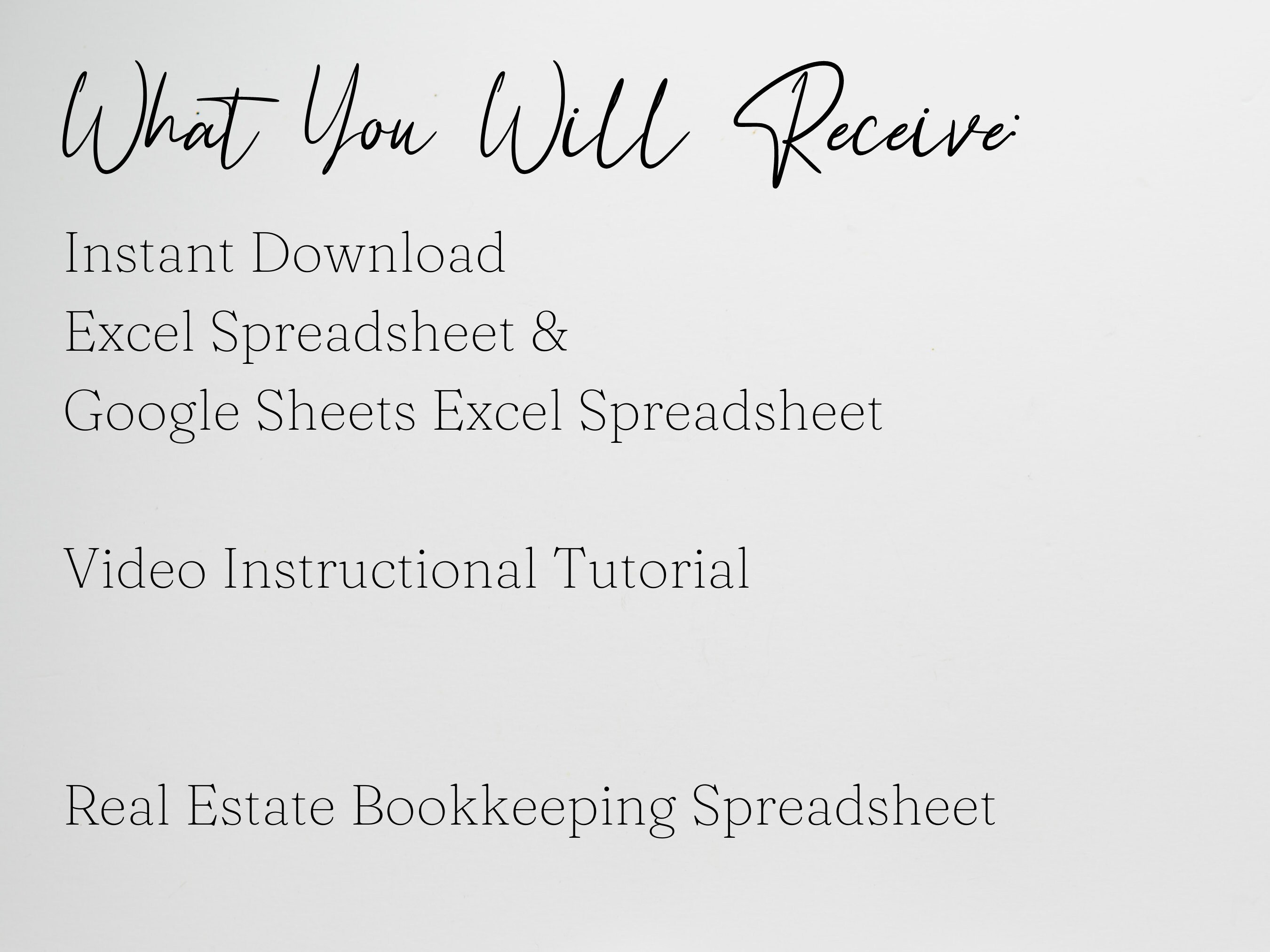Real Estate Bookkeeping Real Estate Book Keeping Realtor Etsy