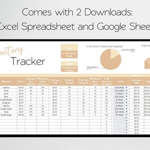 Inventory Spreadsheet Google Sheets, Inventory Tracking Spreadsheet