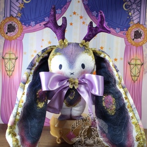 Made to Order Purple Geode Antebit (Jackalope) Plush