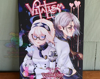 Vitalism Volume One Manga-sized Trade Paperback Indie Comic/Graphic Novel (Surreal Horror/Psychological Thriller)