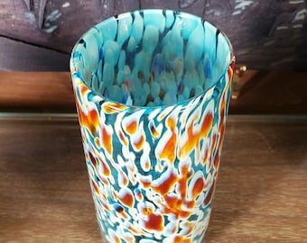 Maculosa Blown Glass Tumbler.