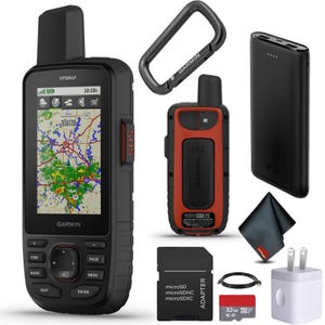 GPSMAP 67i 頑丈なハイキング用GPSハンドヘルド、プレミアムinReach衛星技術、425時間のバッテリー寿命、双方向メッセージング、インタラクティブSOS