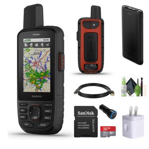 GPSMAP 67i 頑丈なハイキング用GPS プレミアムハンドヘルド inReach 衛星技術、双方向メッセージング、インタラクティブSOS