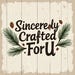 SincerelyCraftedForU store logo