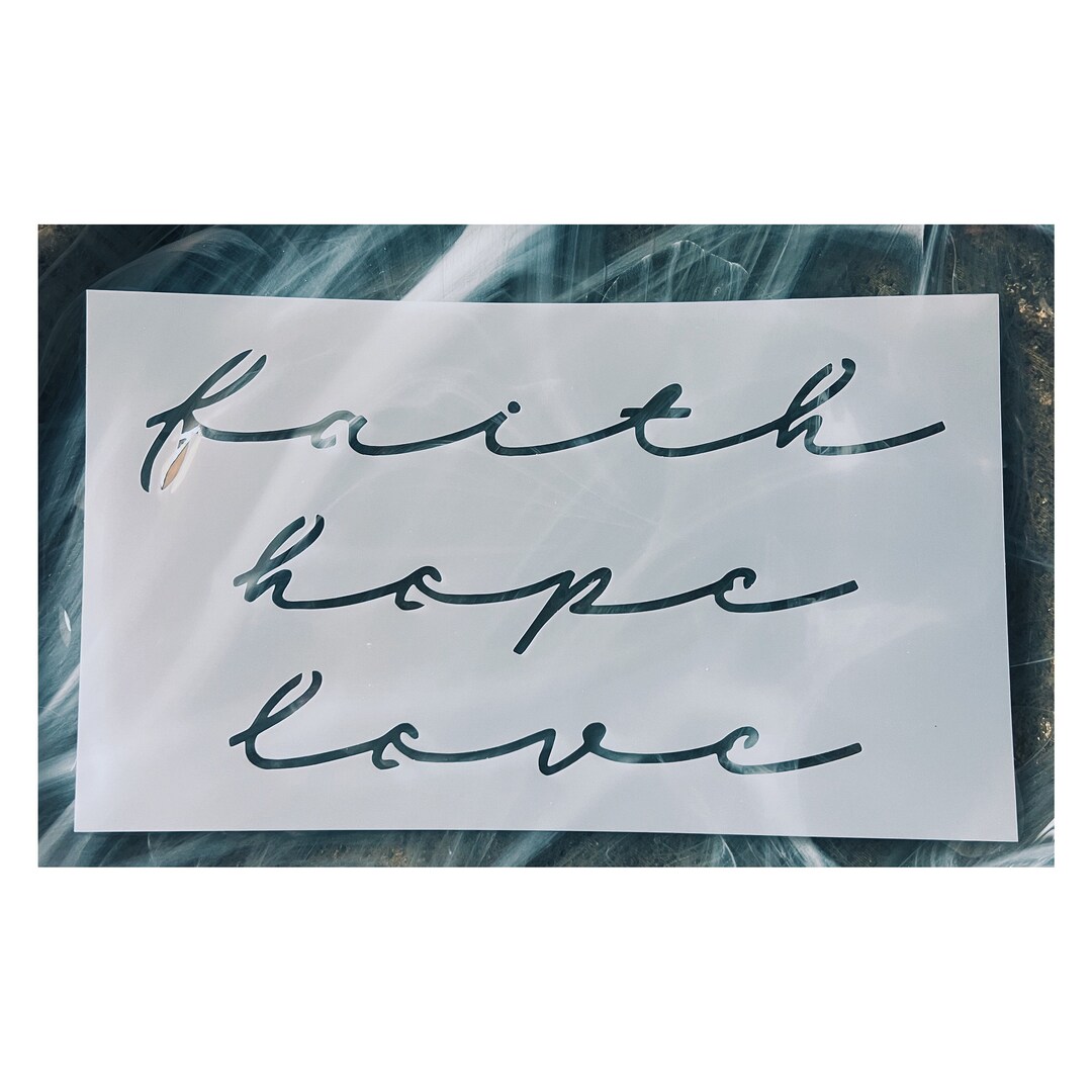 Essentials Faith Stencil Set (350 Designs