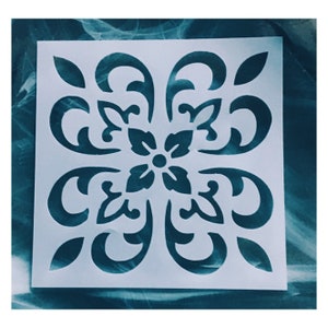 Tile Stencils, Reusable Tile Stencil, Home Decor Tile Stencils 4 x 4, Tile Stencils 6 x 6, Many sizes