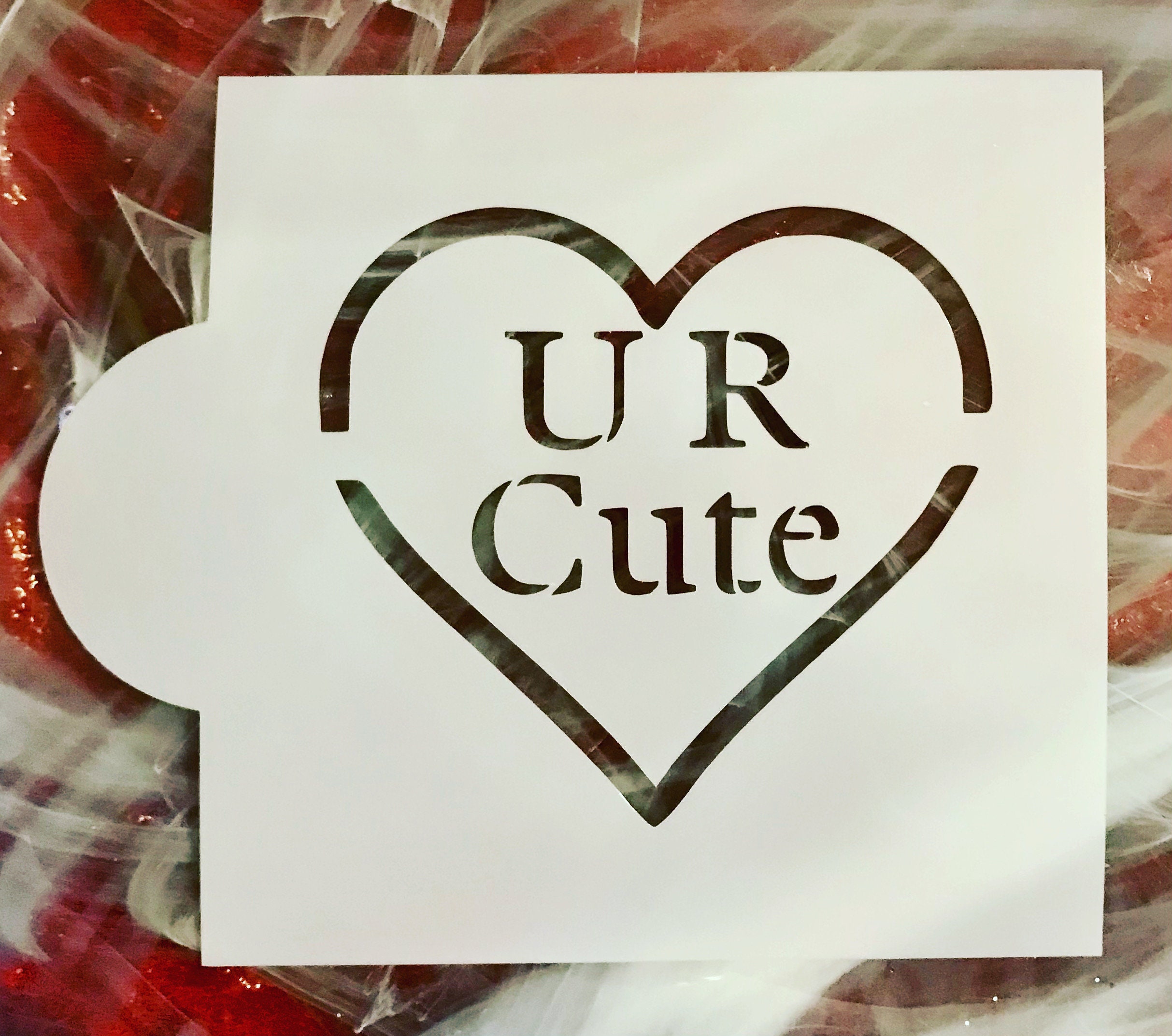 Valentine Stencils Stencil Bundle Valentine Stencil Set Etsy