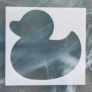 Rubber Ducky Stencil, Reusable Rubber Ducky Stencil - Etsy