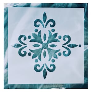Tile Stencils 11.5 x 11.5, Reusable Tile Stencil, Home Decor Tile Stencils 4 x 4, Tile Stencils 6 x 6