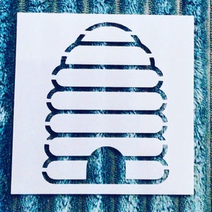 Reusable Bee Hive Stencil Hive Stencil Bumblebee Stencil | Etsy
