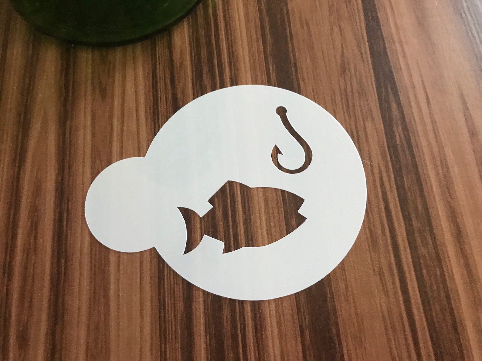 Fishing Stencil. Reusable Fishing Stencil. Fish Stencil Etsy Nederland