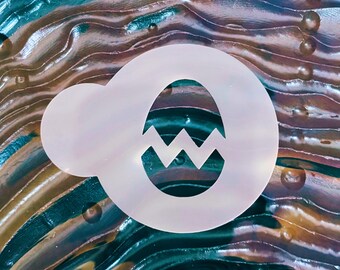 Easter Egg Cookie Stencil | Easter Baking Stencil for Cookies, Cakes & Coffee | Reusable Mylar