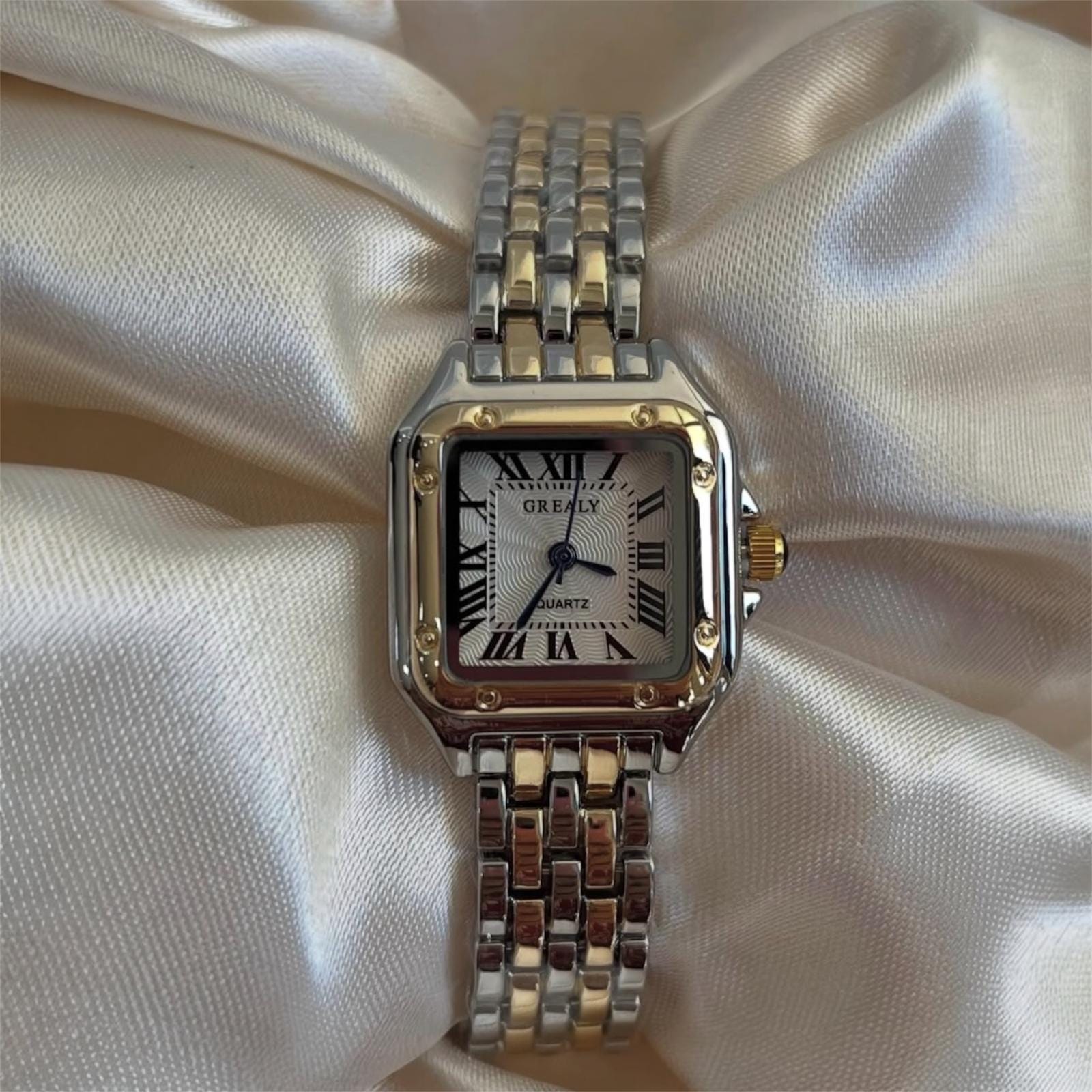 Peugeot Orologio Da Infermiera/Medico Vintage Con Cinturino In Pelle Marrone E Cassa Dorata