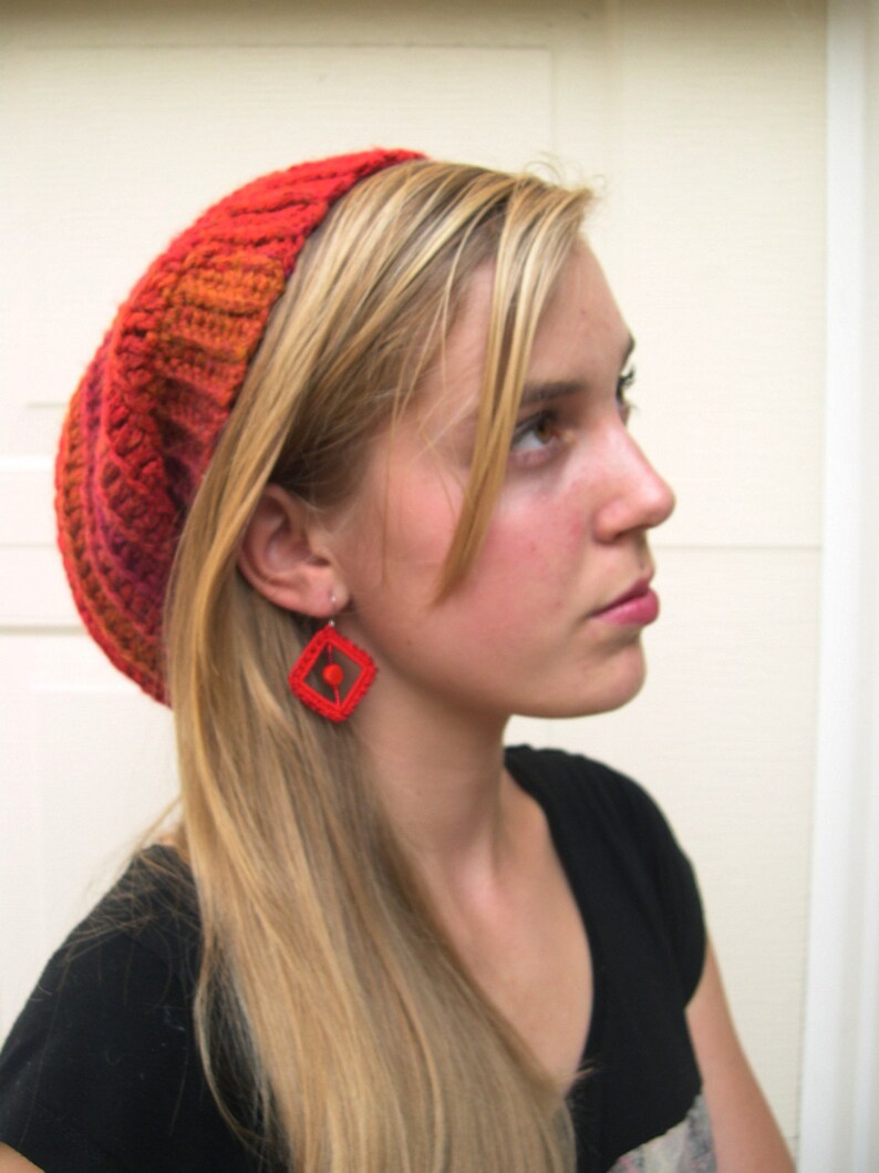 Mint Blue Crochet Earrings Mint Bridesmaid Earrings Mint Etsy