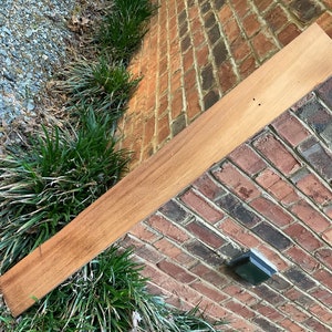 Craft lumber, True Mahogany, helical planed 1.25&quot; x 5 1/8&quot; x 48&quot;