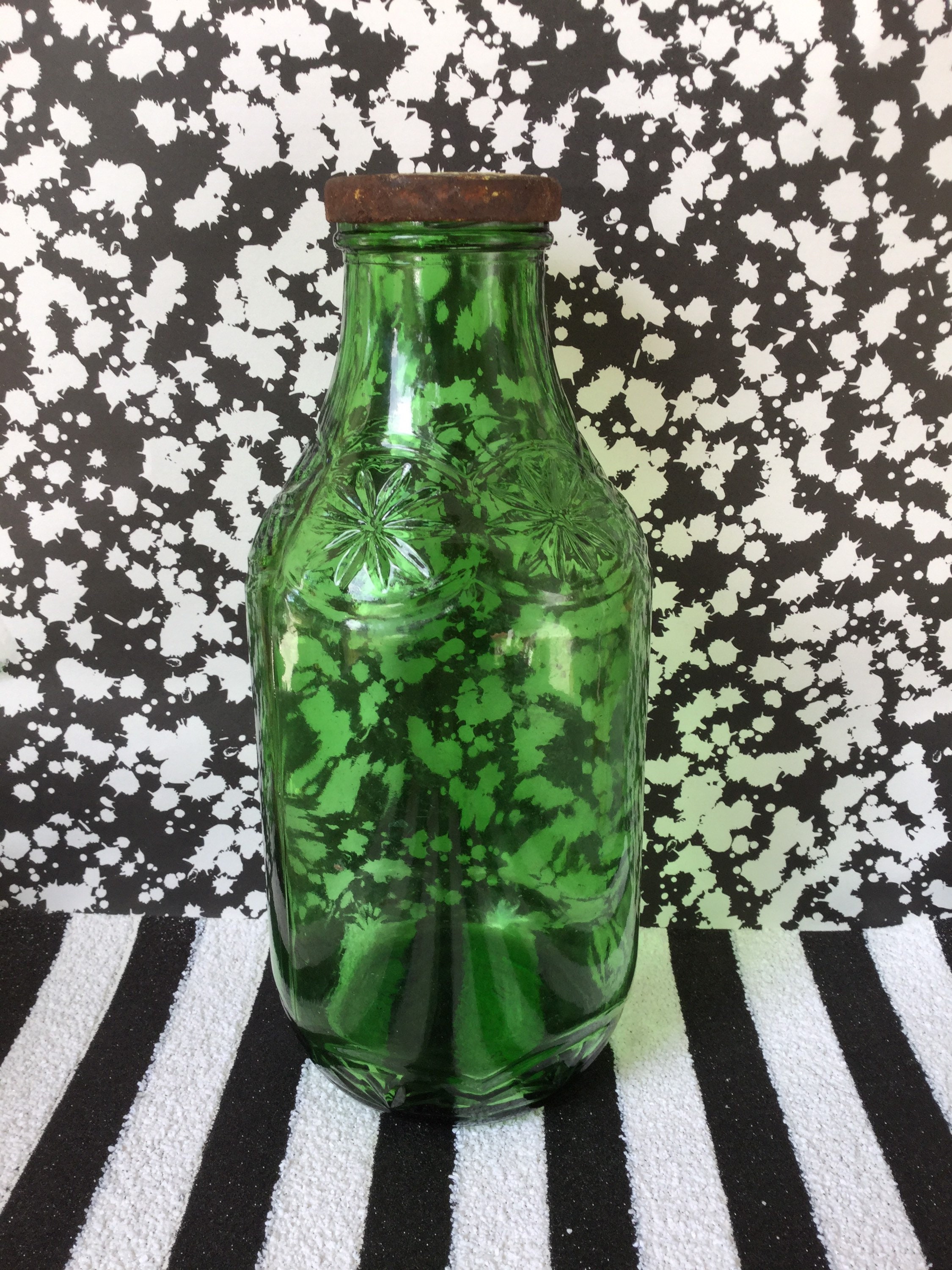 400ml Creative Graduated Adult Bottle Glass Large Capacity Female