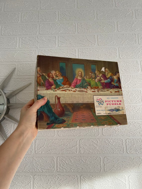 Bits and Pieces - 1000 Piece Jigsaw Puzzle for Adults 20 x 27 - The Last Supper Jigsaw Puzzle by Ruane Manning - Jesus East