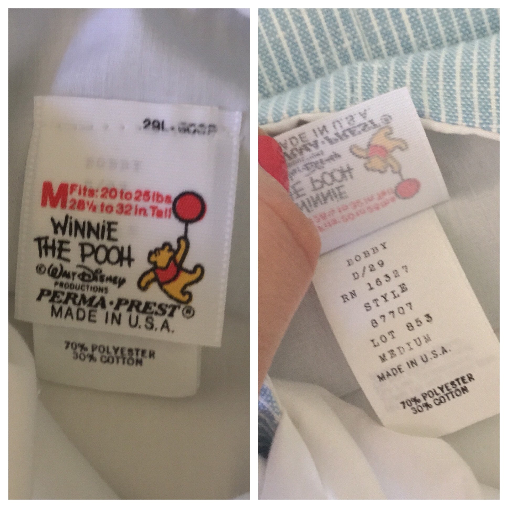 Baby Vintage Items Winnie The Pooh By Disney Gerber Etsy