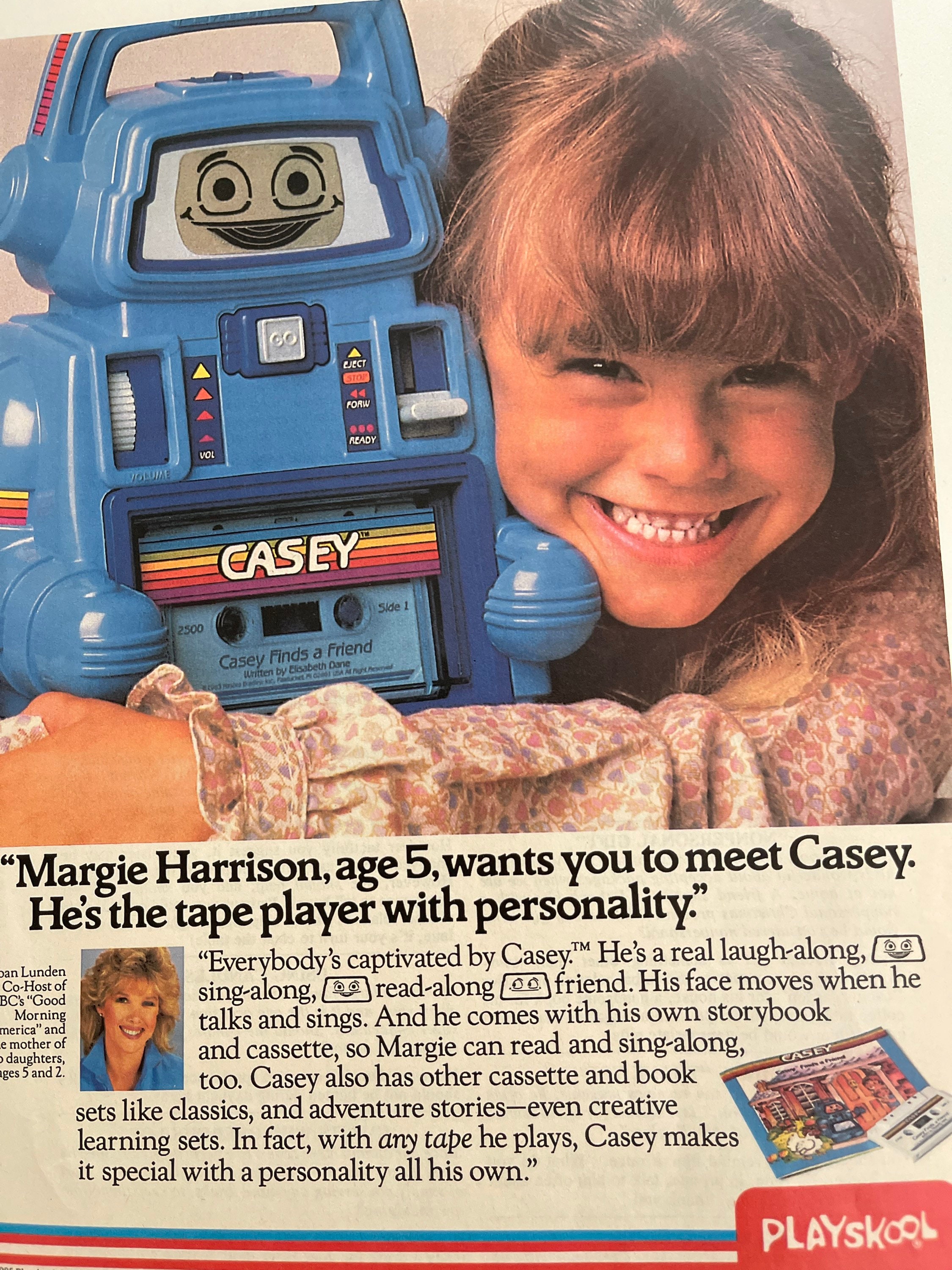 PLAYSKOOL, HASBRO, Little Tikes Products Vintage Magazine PLAYSKOOL, HASBRO, Little Tikes Products Vintage Magazine