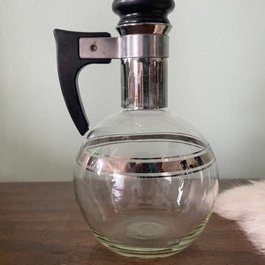 Vintage Mini Carafe Glass Decanter - Cork Stopper Cruet - Sold Separately - #1382 2,4, #1915-16