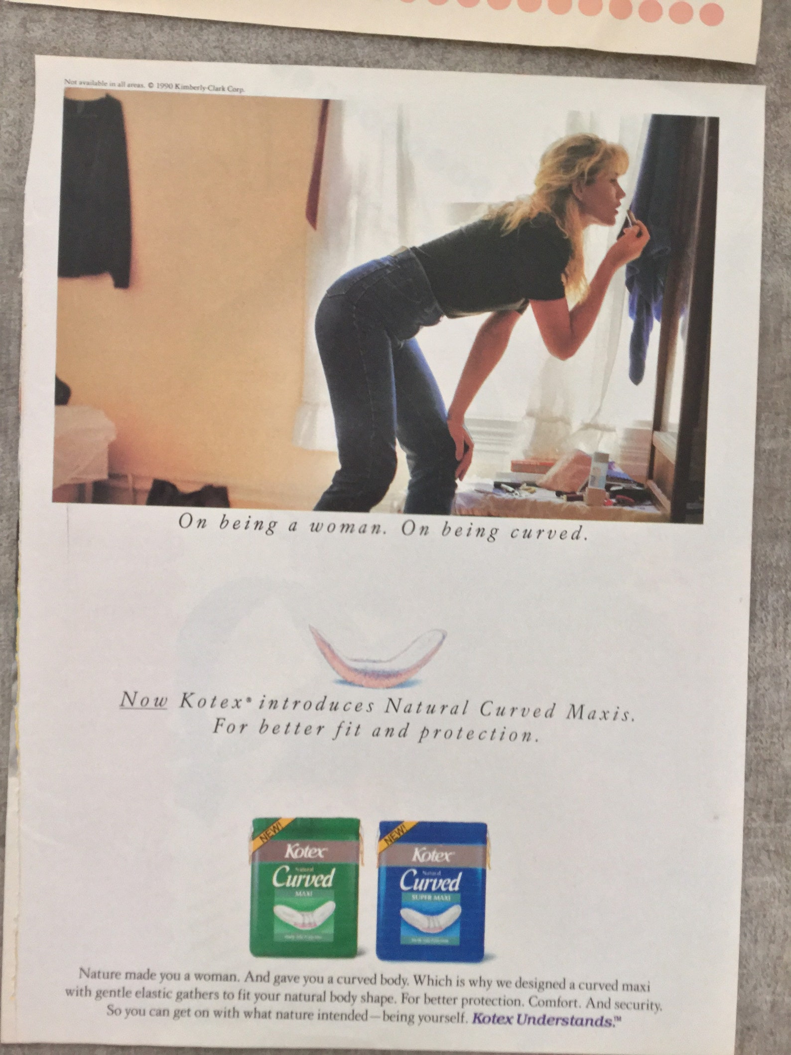 FEMININE SANITARY Products Vintage Magazine Ads 1980s Etsy