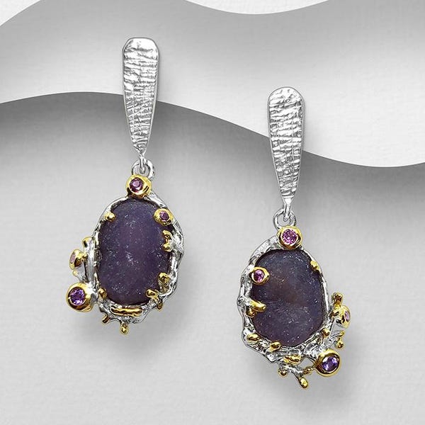 Modern Sophistication Exquisite One-of-a-Kind Omega Lock Earrings in 925 Sterling Silver