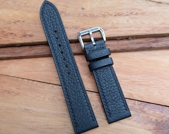 Black Togo handgemachte Lederarmband .Personalize,Custom.All Größe