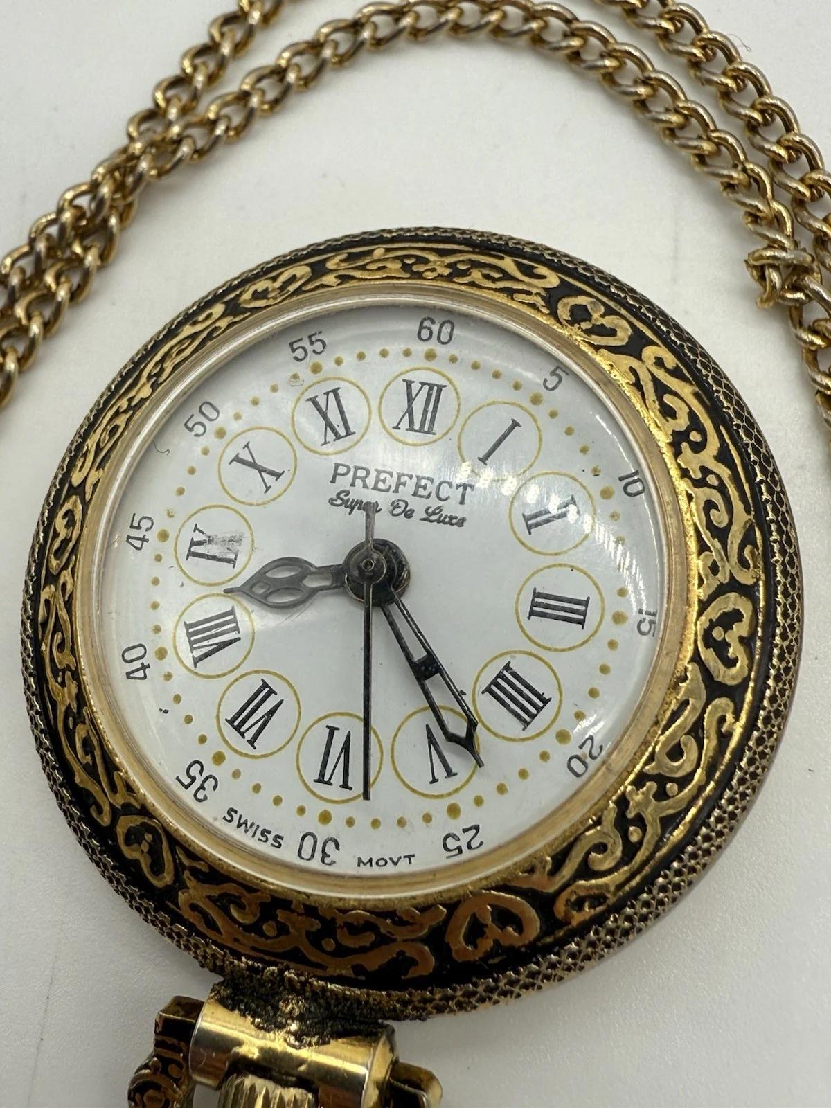 Luxe Diamond Montre Luxe Pocket Watch Vintage Catorex Pocket Watch