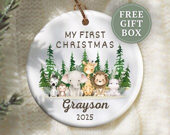 Baby Boy Ornament, Custom Baby Boy Christmas Ornament Personalized Baby Boy Keepsake Baby Boy First Christmas Ornament for Baby Boy Ornament