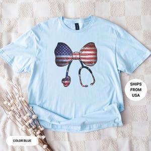 Patriotic Nurse Shirt, Nurse 4th Of July Shirt, Nurse Gift, American Nurse Shirt, Nurse Life Shirt, Memorial Day Gift Shirt, American Flag