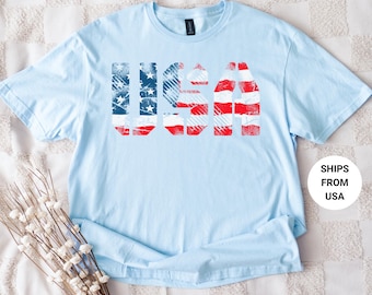 USA Flag Tshirt, 4 of July Tshirt, USA Flag Tshirt, USA Shirt for 4of July, Independent Day Shirt, Retro Usa Pary, Usa Tee