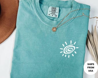 Comfort Colors® Summer Shirt, Beach Shirts, Cute Shirts, Shirt Women, Vacation Tee, Cute Summer Clothes, Vacation Shirts, Womans Shirts