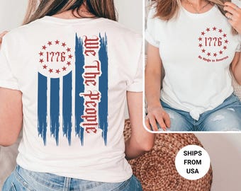 We The People No Kings In America Shirt, Patriotic Political Tee, American Democracy Shirt, Pro Democracy