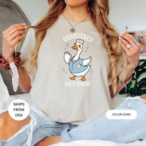 Nurse Shirt Funny, Silly Goose Nurse Shirt, ER Nurse TShirt, RN Nurse Shirt Cuff Em Nurse Practitioner Tee Nurse Appreciation