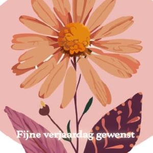 Birthday card, card, birthday, flower, flower card