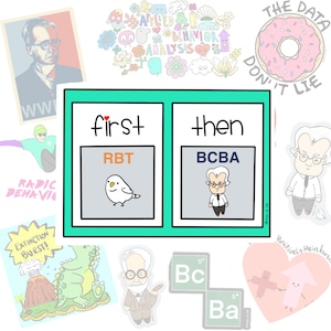 First RBT Then BCBA Sticker!