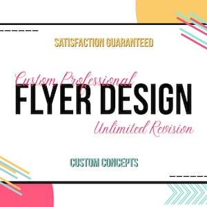 Custom Flyer Design | Event, Business, Party, Club, or Promotional Flyer | Digital Printable | Graphic Design Service