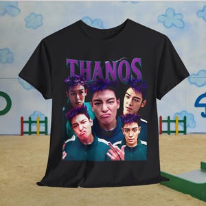Choi Seung Hyun T.O.P Vintage T-Shirt | BigBang Kpop Legend Tee | Retro Korean Hip-Hop Streetwear for Fans & Collectors