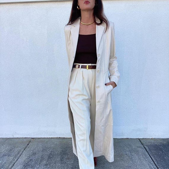 trench coat sandro white coat