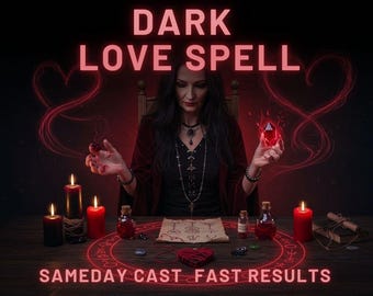 Voodoo Dark Love Spell: Obsessive Attraction, Soulmate Fixation