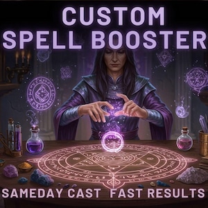 Fast CUSTOM BOOSTER SPELL | Personal Amplification | Goal Enhancer | Energy Elevation | Intent Magnifier | Boost magic