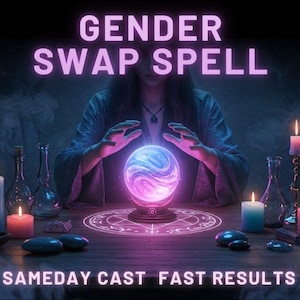 GENDER SWAP SPELL | Soul Identity | Awaken True Self | Transformation | Energy Shift | Body Harmony | Transition Support