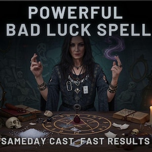 Fast ENEMIES BADLUCK CURSE | Dark Misfortune | Endless Obstacles | Ruin Spell | Fate Sabotage | Torment hex