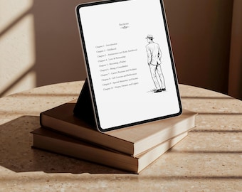 Opa-geheugendagboek | Begeleide aanwijzingen, aandenken aan het levensverhaal (digitale download)
