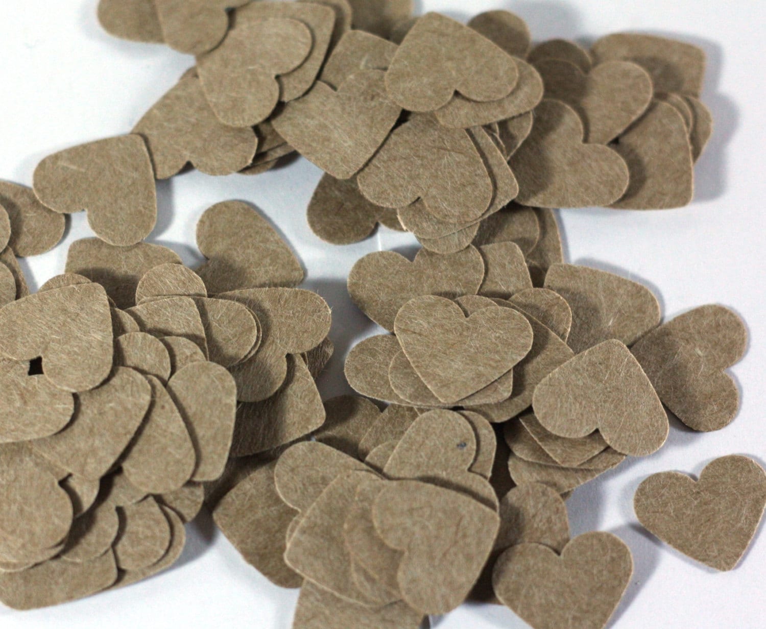 Little Brown Kraft Cardstock Hearts 25 100 250 500 pape