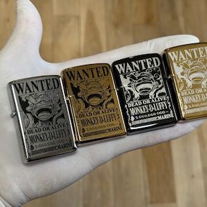 Nouvelle collection de briquet Manga, one piece, briquet personnalisé décoratif, briquet Manga/animé, idée cadeaux