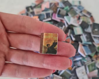 Miniature Book | Dollhouse Size Book Decor | Choose Your Favorite Titles | Bookish Gift | Collectible Mini Books