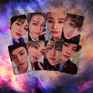 Cartes photo 5 étoiles STRAY KIDS