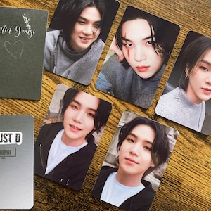 BTS Suga AGUST D [cartes photo]